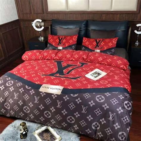 louis vuitton bed sheetw|Louis Vuitton print bedding.